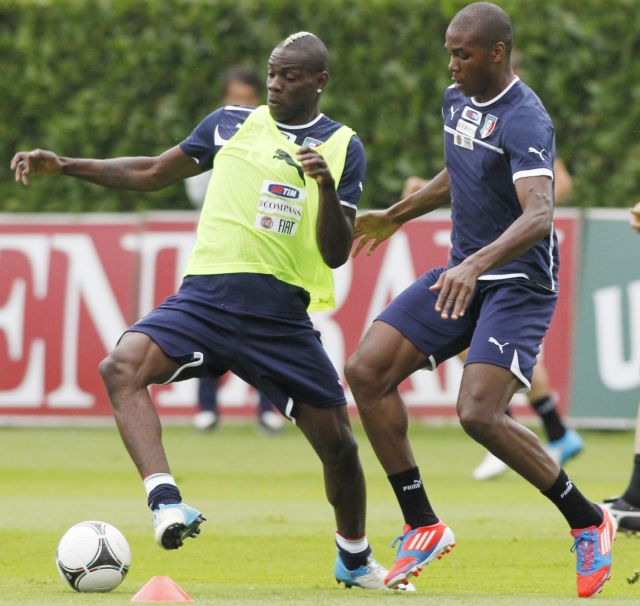 Χωρίς Μπαρτζάλι η Ιταλία στο Euro 2012, τραυματίας και ο Μπαλοτέλι